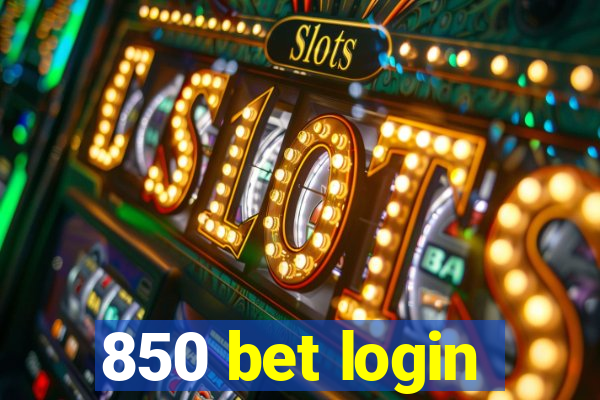 850 bet login